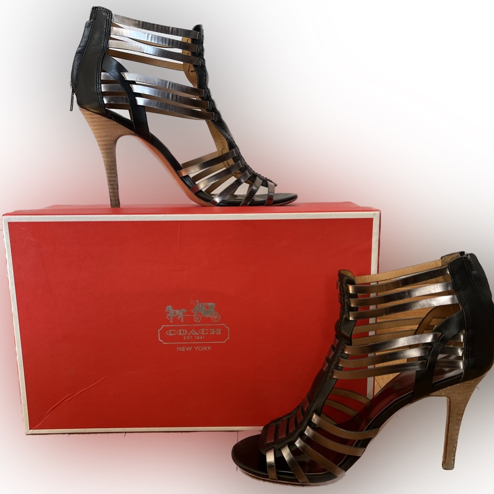 Coach Strappy Heel